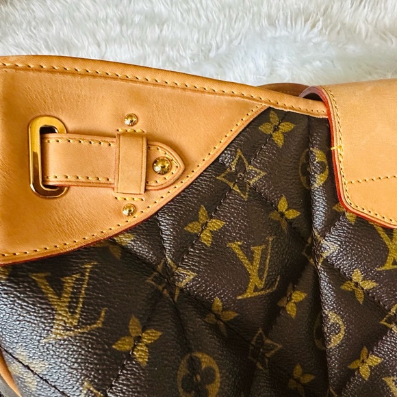 Louis Vuitton Brown and Tan Quilted Shoulder Bag - Picture 9 of 15